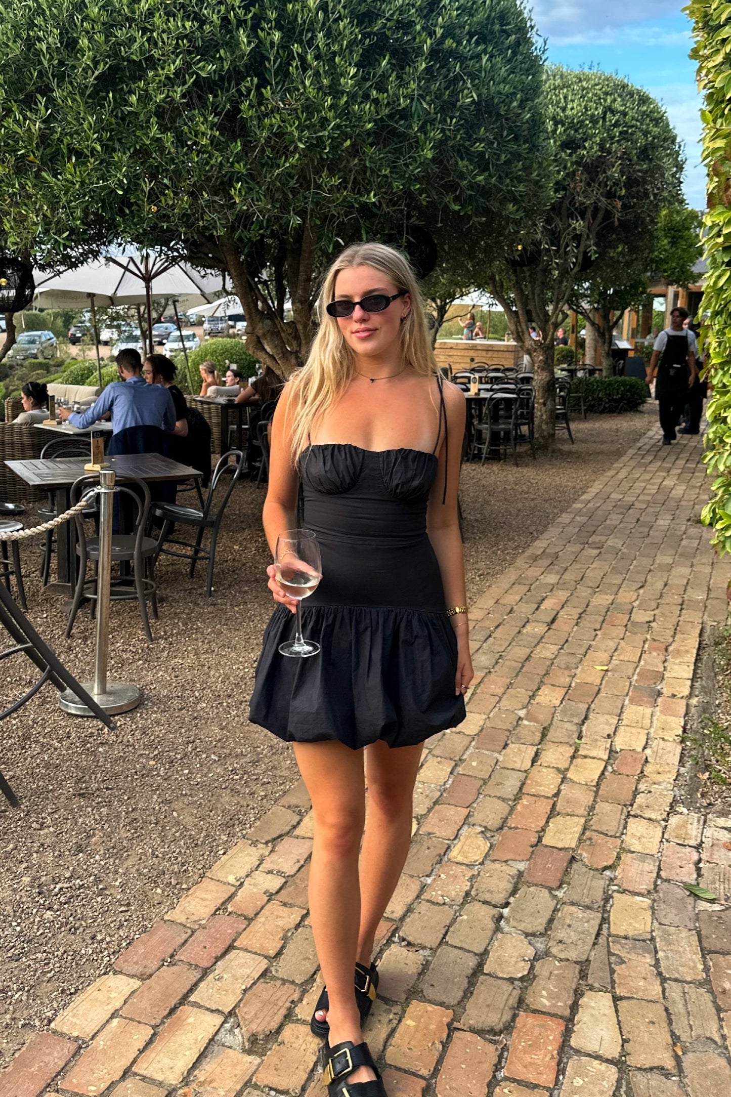 Shona Joy Maiori Bubble Mini Dress