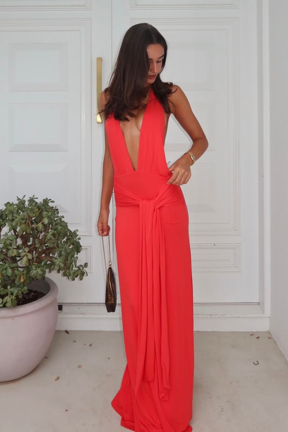 Kookai Jasmine Maxi Dress (Grenadine)