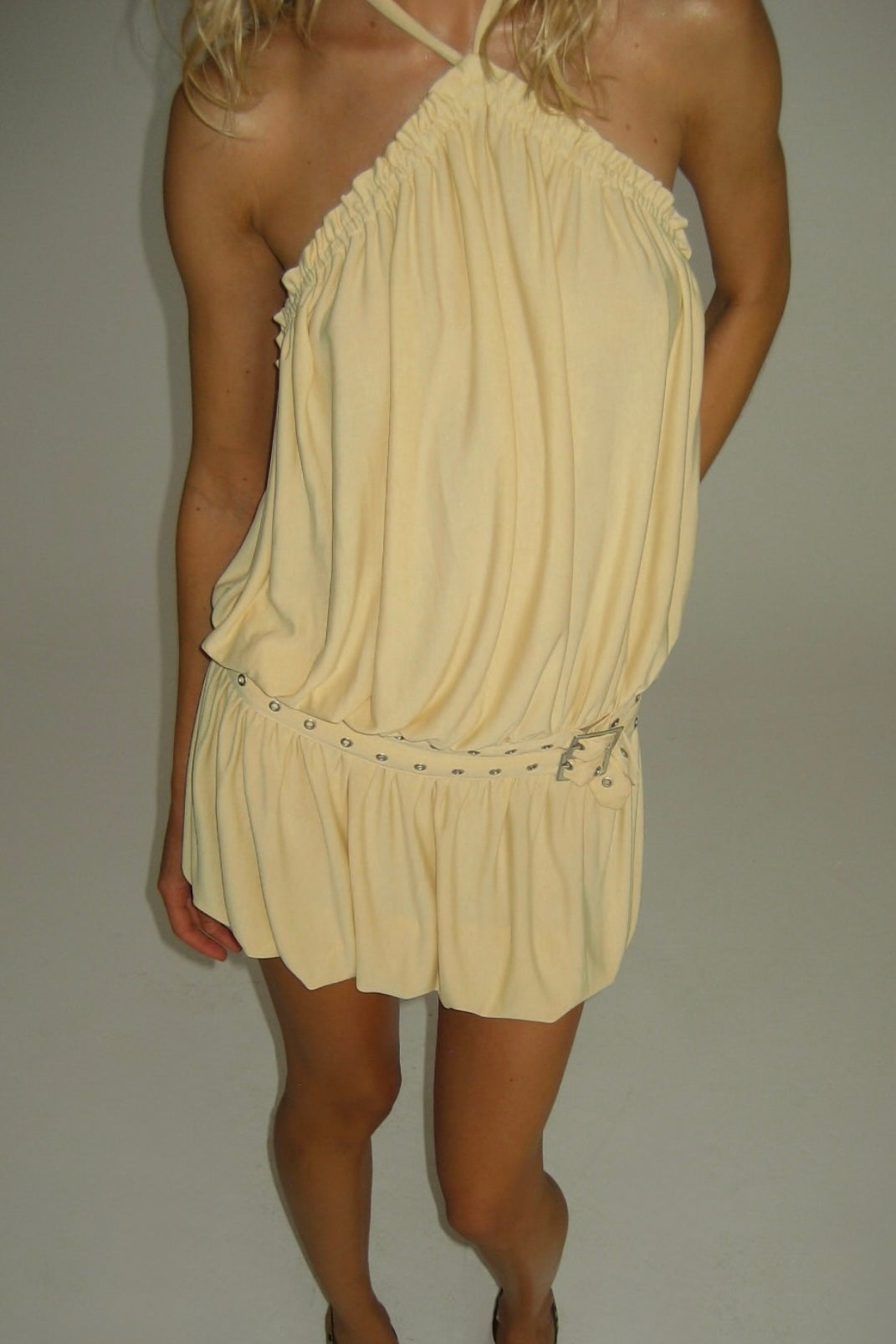 With Jean Magnol Dress (Yellow)