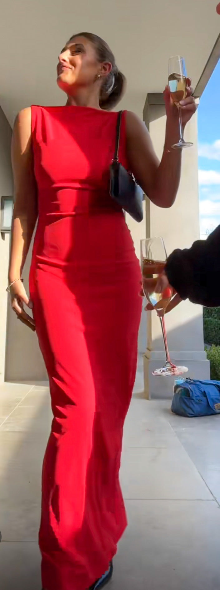 Effie Katz Verona Gown (Cherry)
