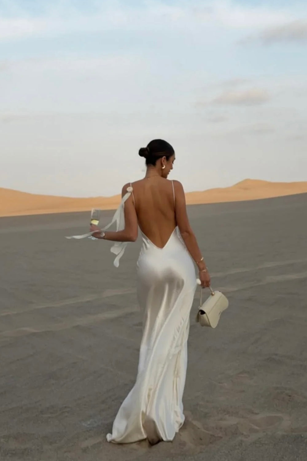 Rat and Boa Lorela Dress (Cream)