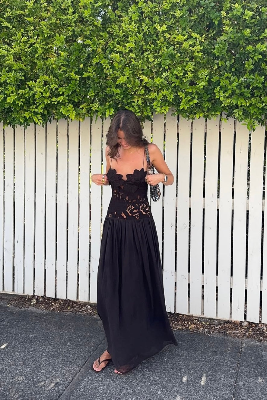 Hansen & Gretel Stephanie Maxi Dress (Cedarwood)