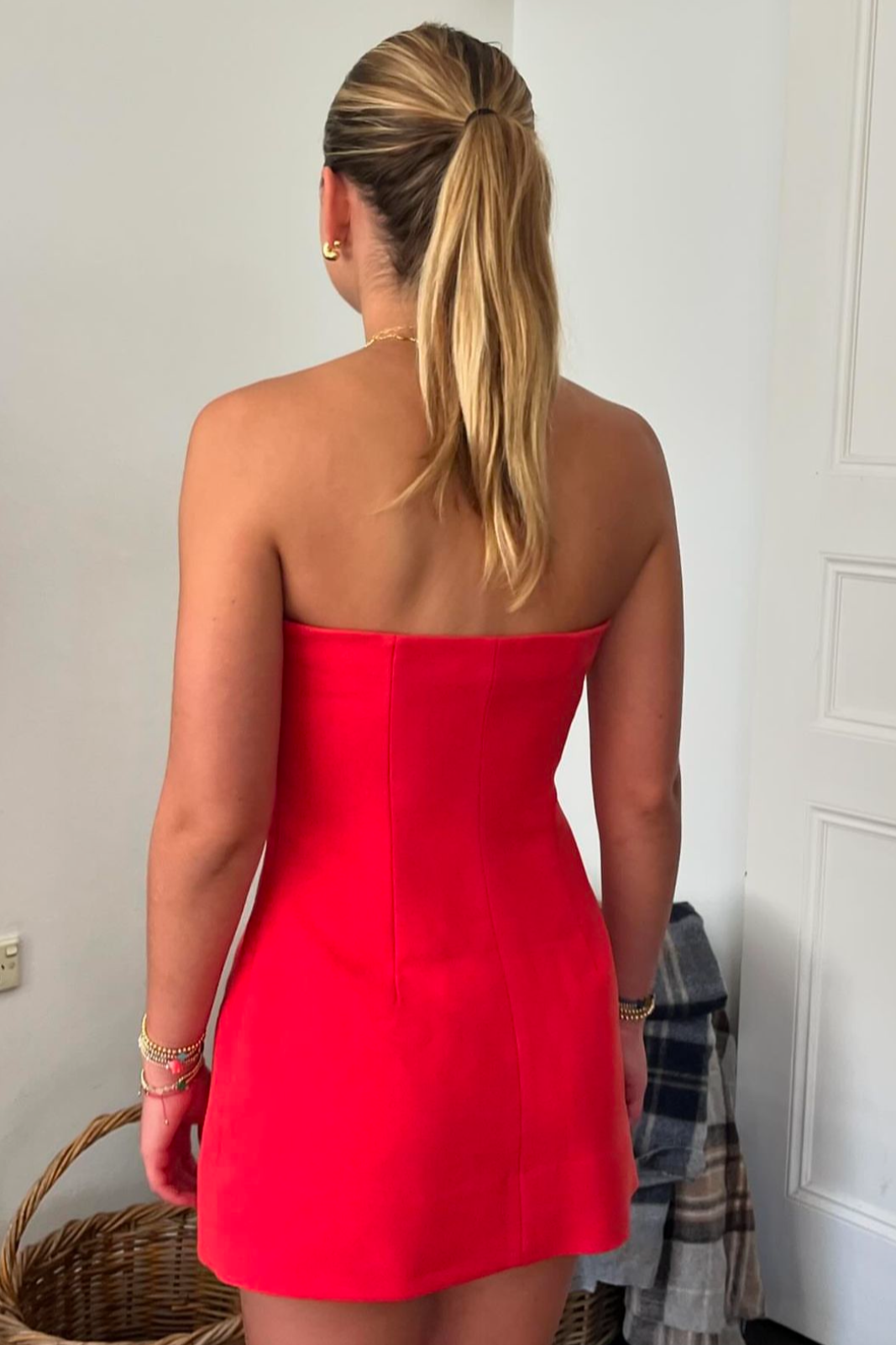 Sir The Label Spoerri Sculptured Mini Dress