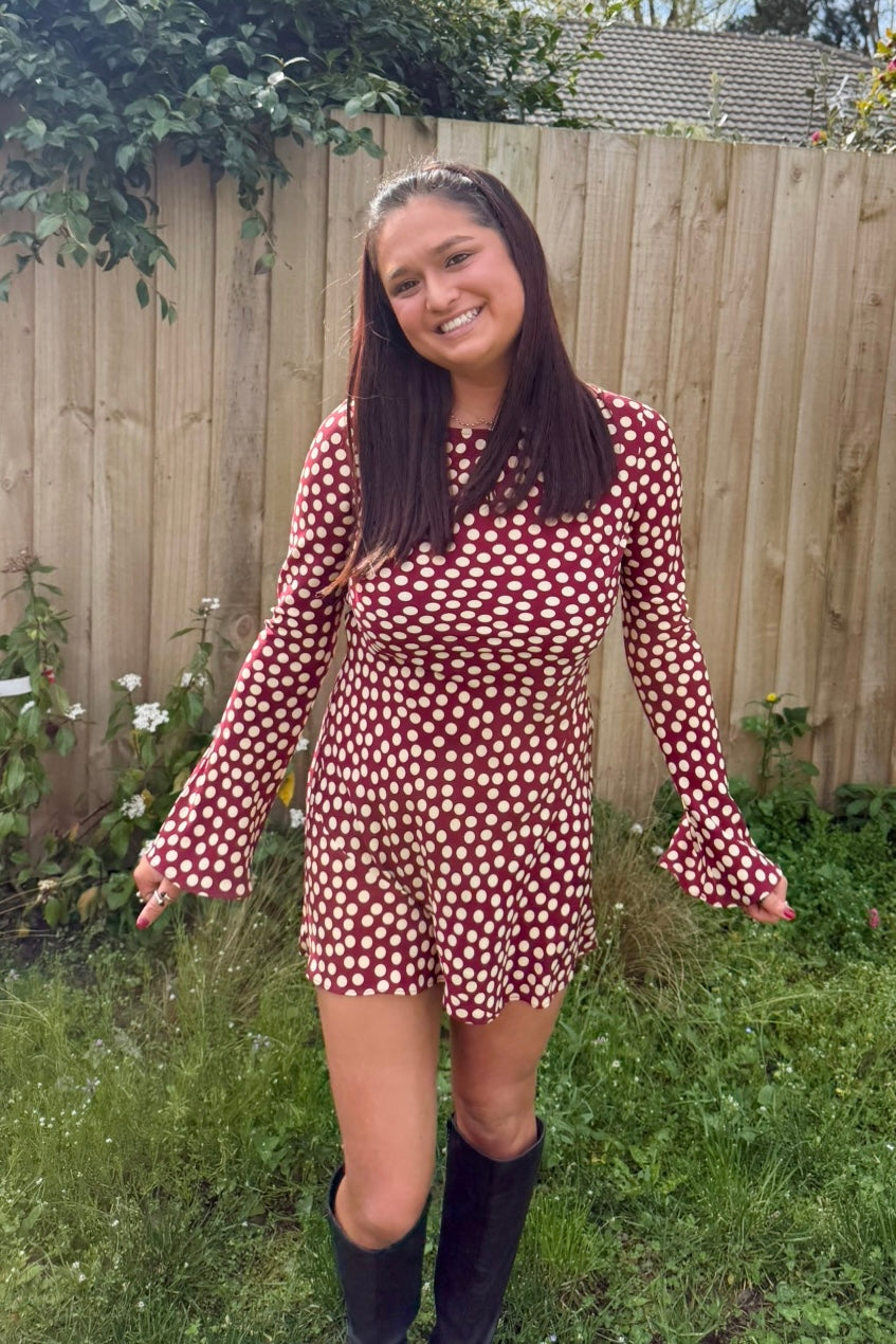 Realisation Par Brigitte Mini Dress (Plum)