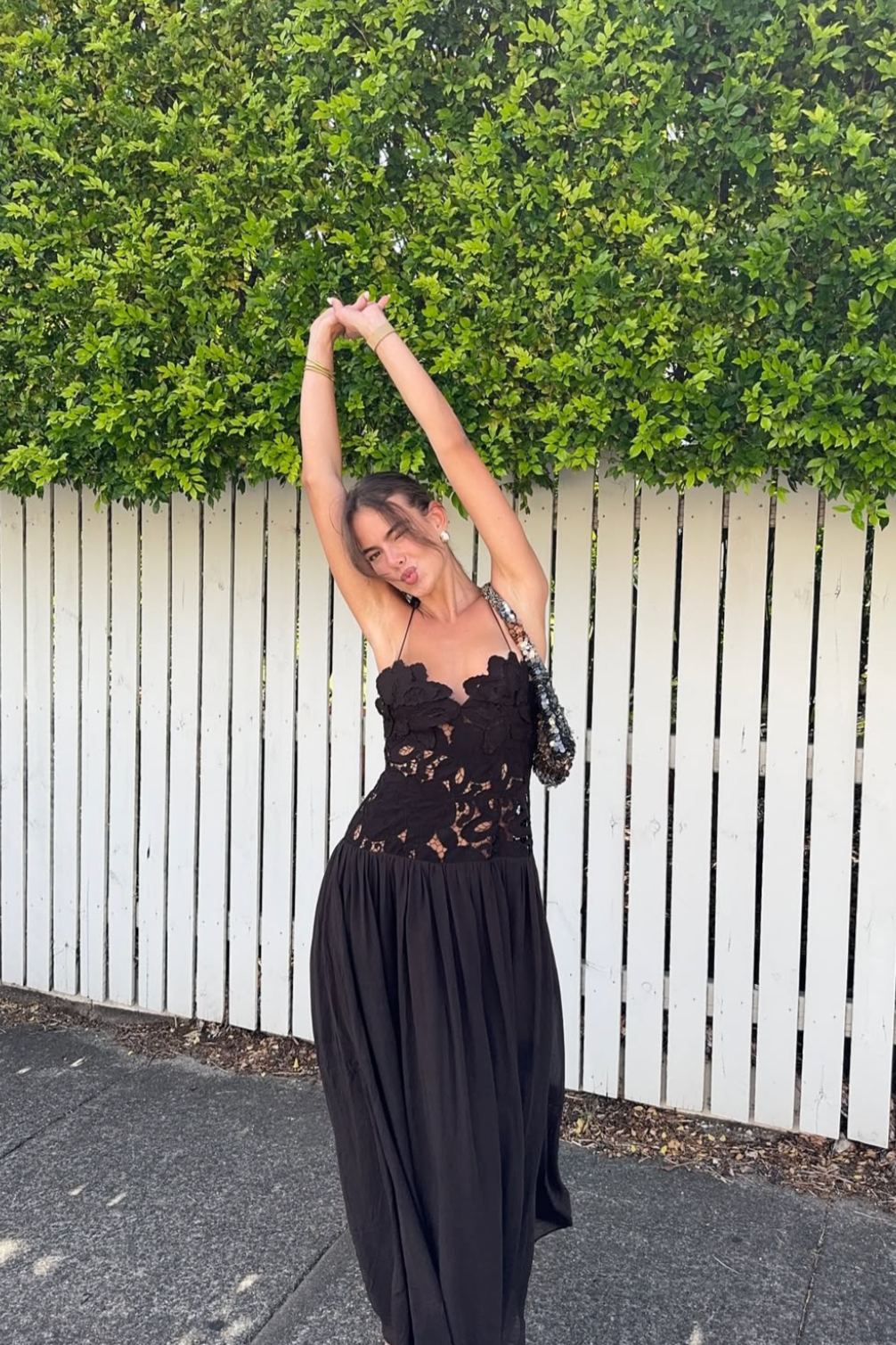 Hansen & Gretel Stephanie Maxi Dress (Cedarwood)