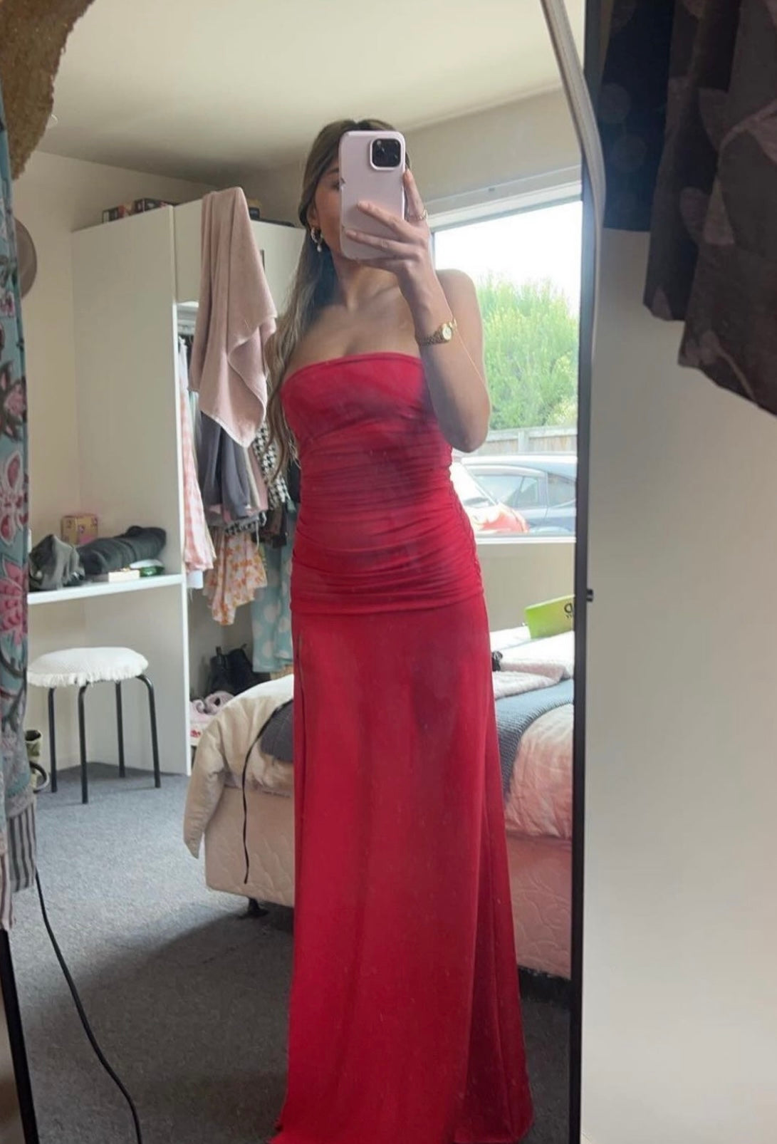 Mode Mila Remi Dress (Red)