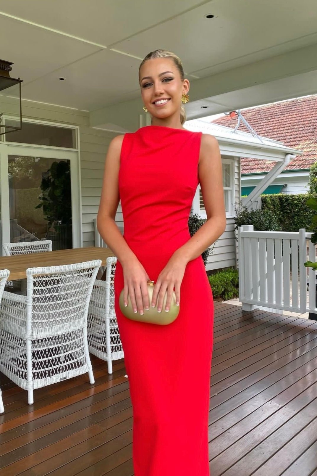 Effie Katz Verona Gown (Cherry)
