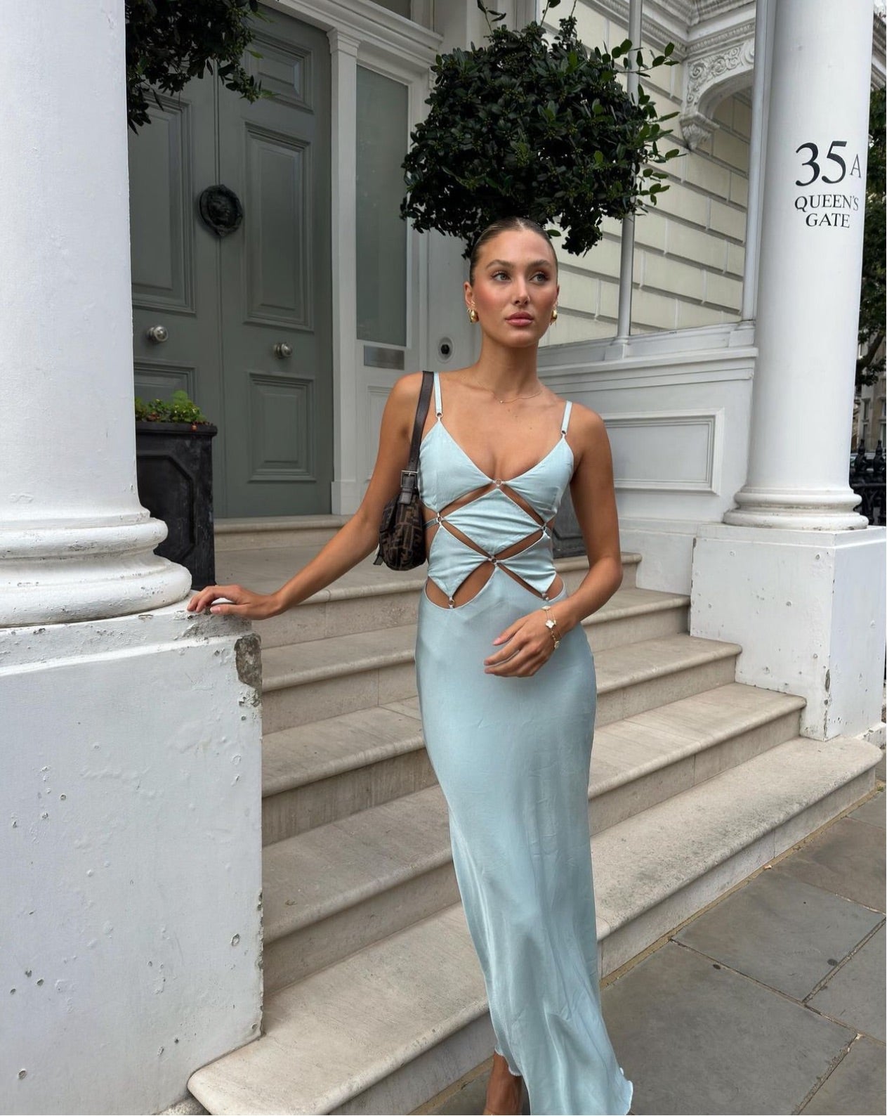 Bec and Bridge Diamond Days Maxi Cloud Blue