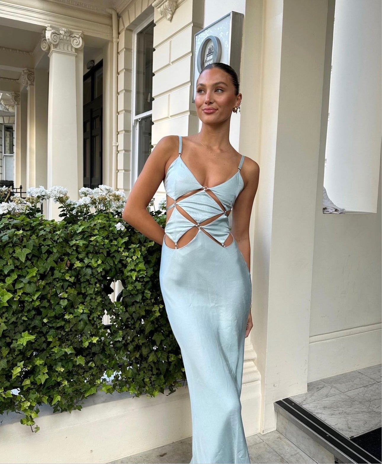 Bec and Bridge Diamond Days Maxi Cloud Blue