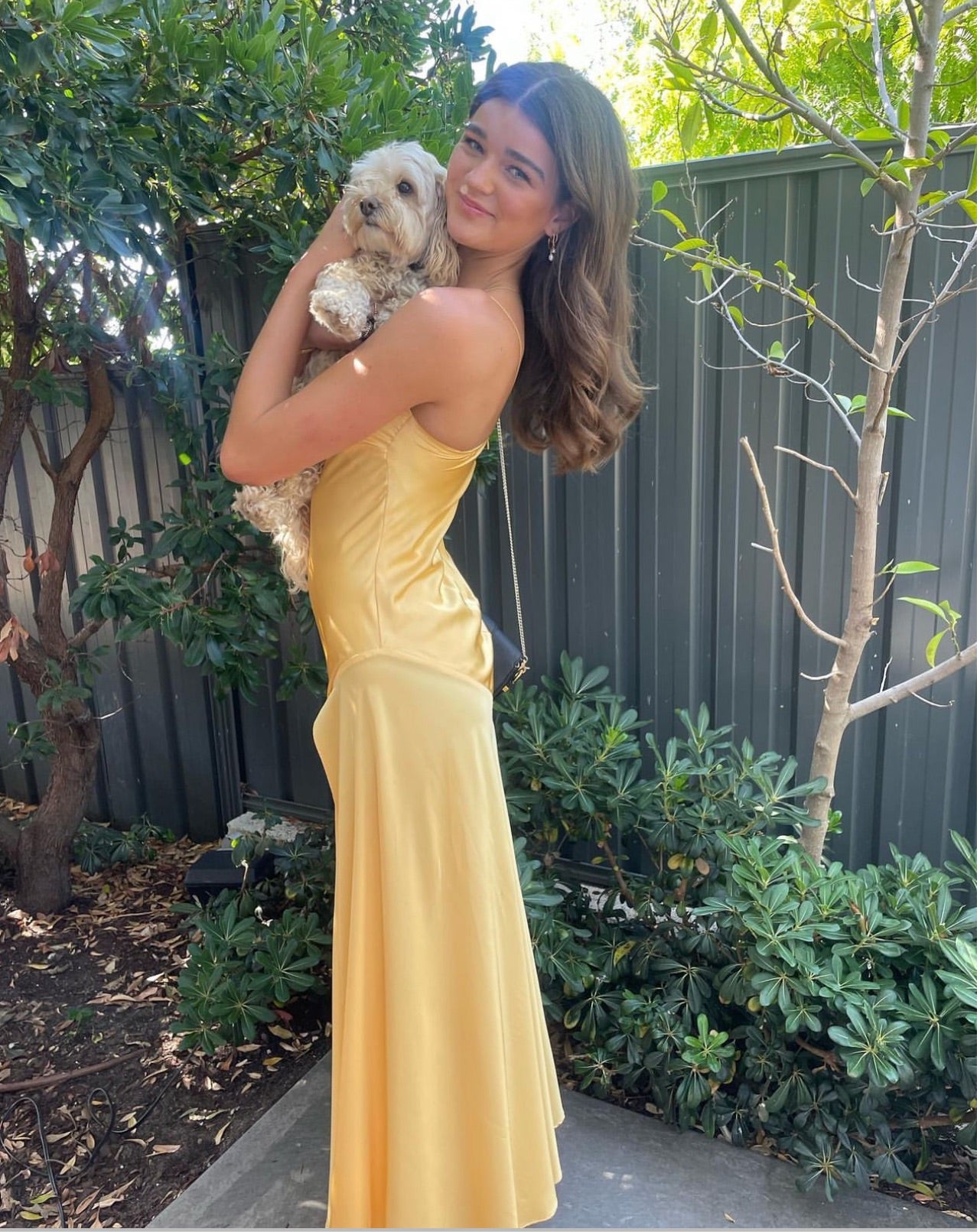 HNTR The Label Gaia Gown (Gold Sun)