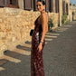 Misha Sapphire Sequin Dress (Fig)