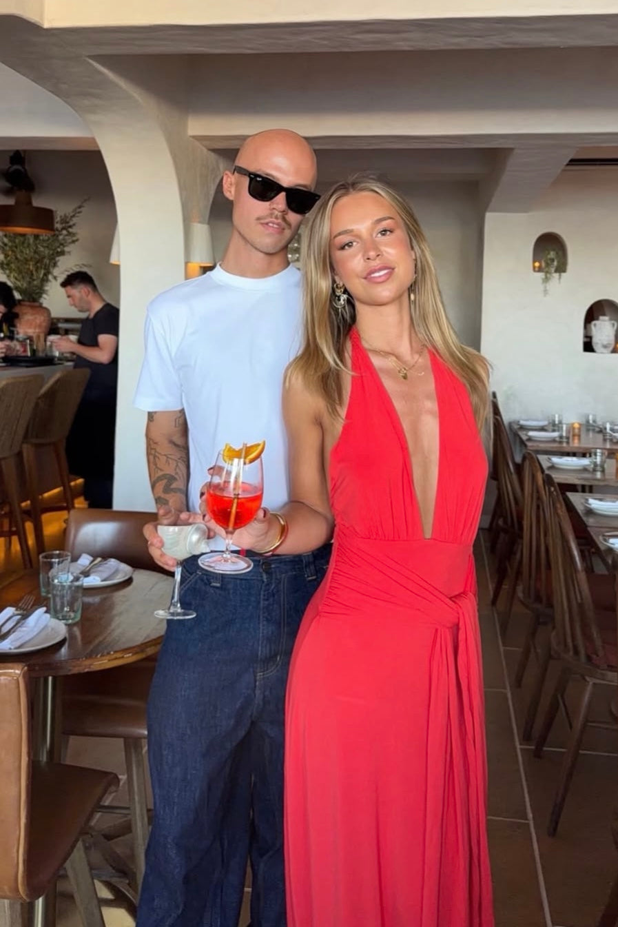 Kookai Jasmine Maxi Dress (Grenadine)