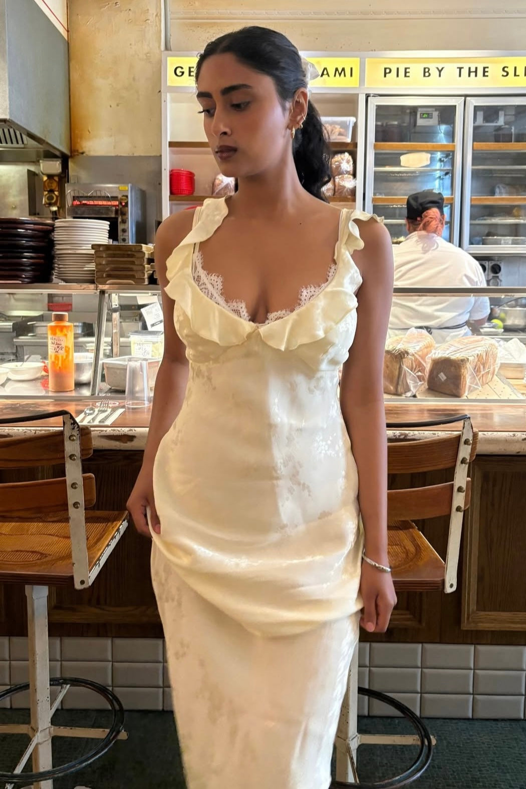 Ruby Liam Daphne Dress (Butter Jacquard)