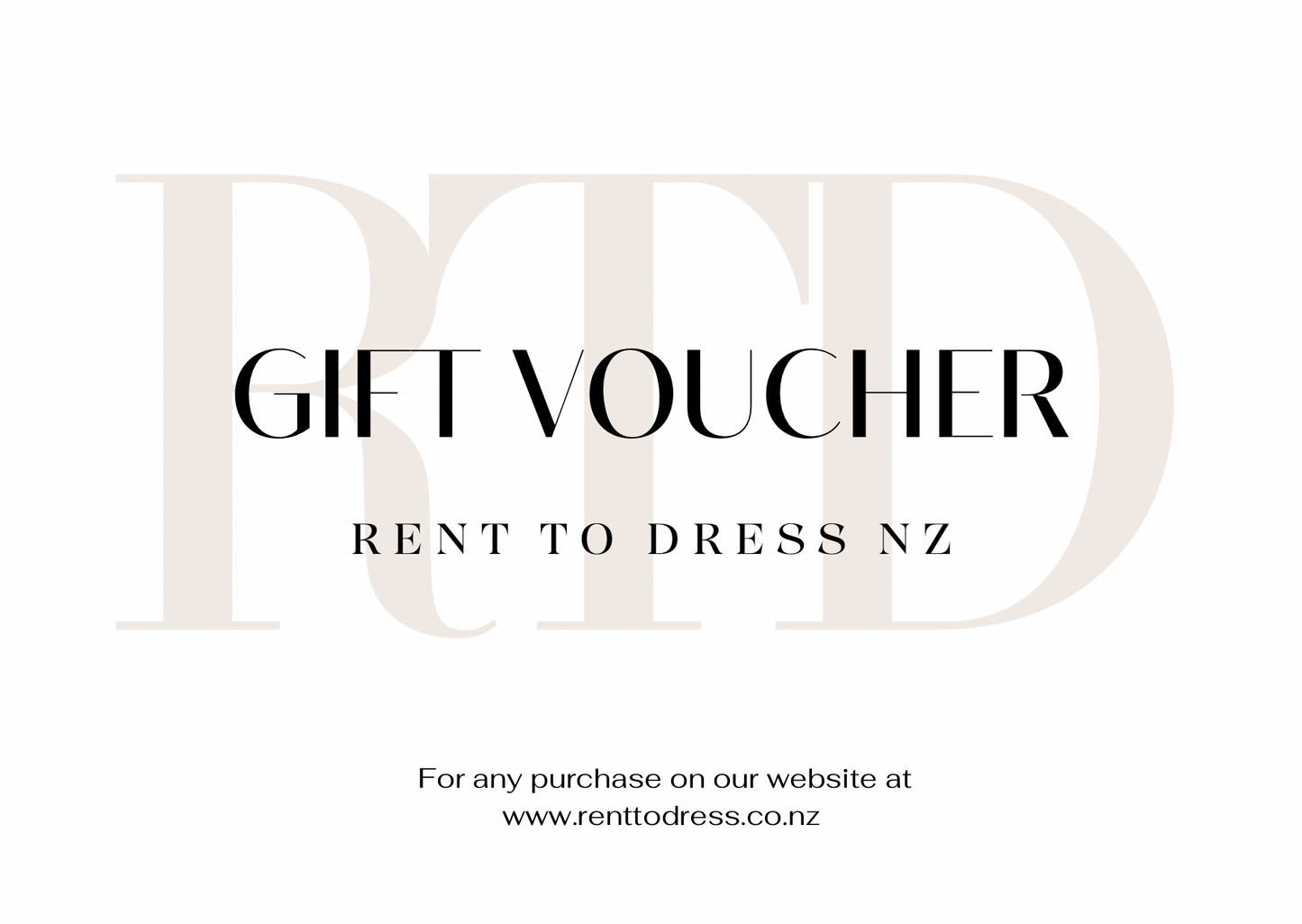 RTD Gift Voucher