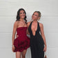 Misha Jennifer Cupro Maxi Dress (Black)