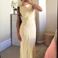 Ruby Firebird Cowl Gown (Butter)