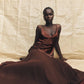 Shona Joy Moraya Plunged Maxi Dress