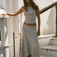 With Jean Maeve Set (Stripe)