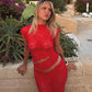 Design By Si Marisole Set (Red)
