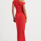 Mika Maxi Dress (Cherry Red)