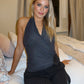 Bec and Bridge Ingrid Spiral Halter Top