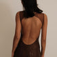 Meshki Jasmyn Hot Fix Maxi Dress (Chocolate)