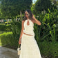 Mariella Linen Set (White)