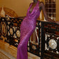 Rat and Boa Verona Dress (Purple)