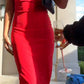 Effie Katz Verona Gown (Cherry)