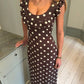 Designed By Si Luna Dress (Brown)