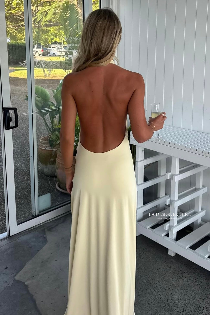 Natalie Rolt Winona Gown (Lemon)