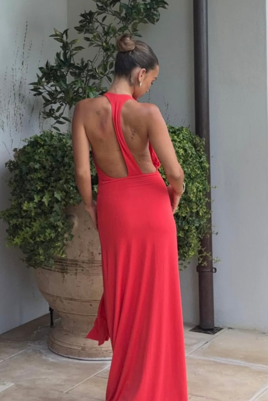 Kookai Jasmine Maxi Dress (Grenadine) Rent To Dress NZ Kookai Jasmine Maxi Dress (Grenadine) Rent To Dress NZ