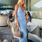 Sasha Therese Harper Dress (Blue)