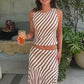 With Jean Maeve Set (Stripe)