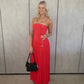 Forever New Capri Strapless Pleated Dress