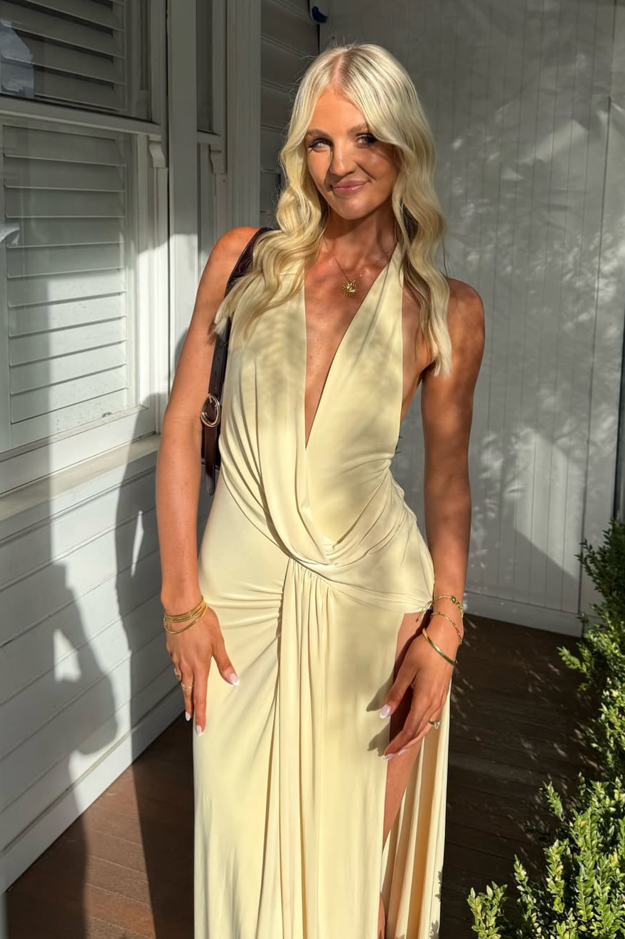 Natalie Rolt Winona Gown (Lemon)