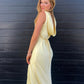 Ruby Firebird Cowl Gown (Butter)