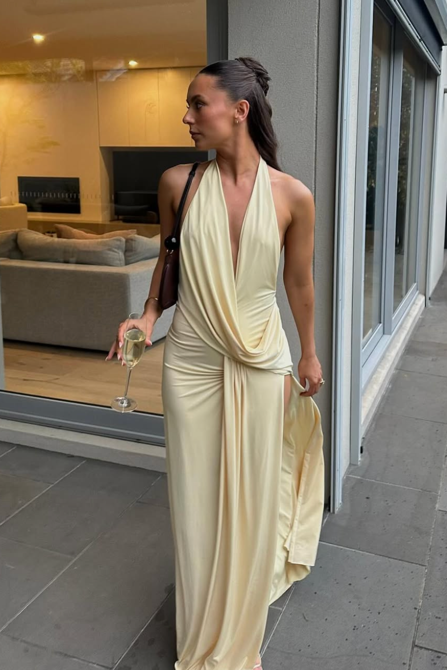 Natalie Rolt Winona Gown (Lemon)