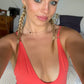 Gooseberry Coral Bodysuit