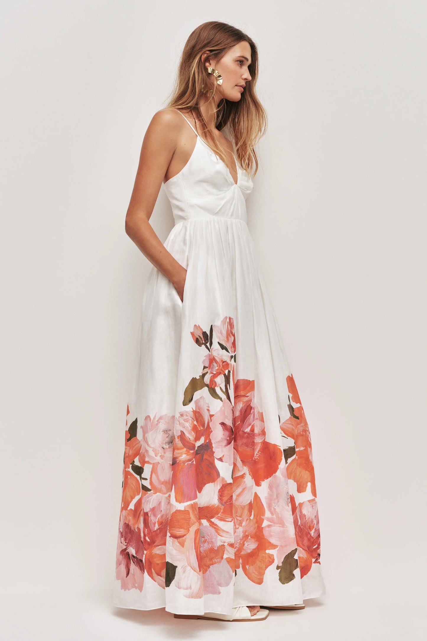 Aje Vacation Maxi Dress