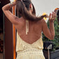 With Jean Magnol Dress (Yellow)