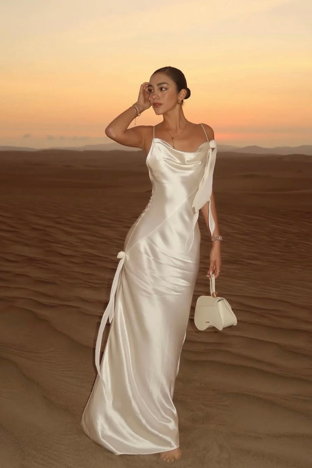 Rat and Boa Lorela Dress (Cream) Rat and Boa Lorela Dress (Cream)