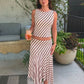 With Jean Maeve Set (Stripe)