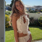 Mariella Linen Set (White)