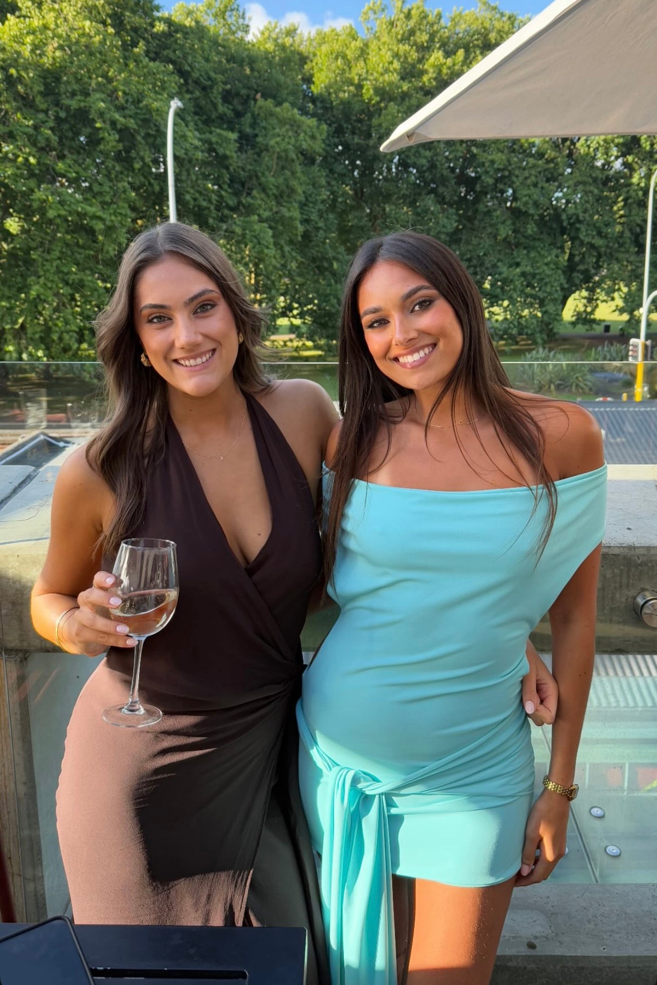 La Marie Olivia Mini Dress (Blue)