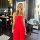 Forever New Capri Strapless Pleated Dress