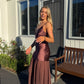 Shona Joy Moraya Plunged Maxi Dress