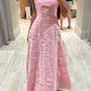 Aje Soundscape Maxi Dress (Pink)