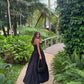 Aje Violette Bubble Hem Maxi Dress