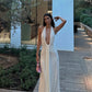 Misha Jennifer Cupro Maxi Dress (Ivory)